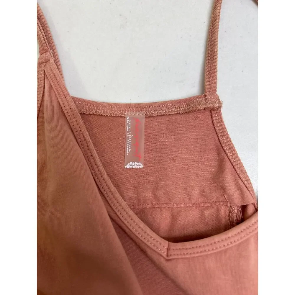 Free People Movement Hot Shot Jumpsuit in Petal Size L. NWT - Picture 5 of 7